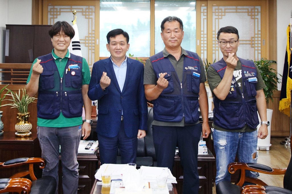 중구청 노조 방문 이미지(1)