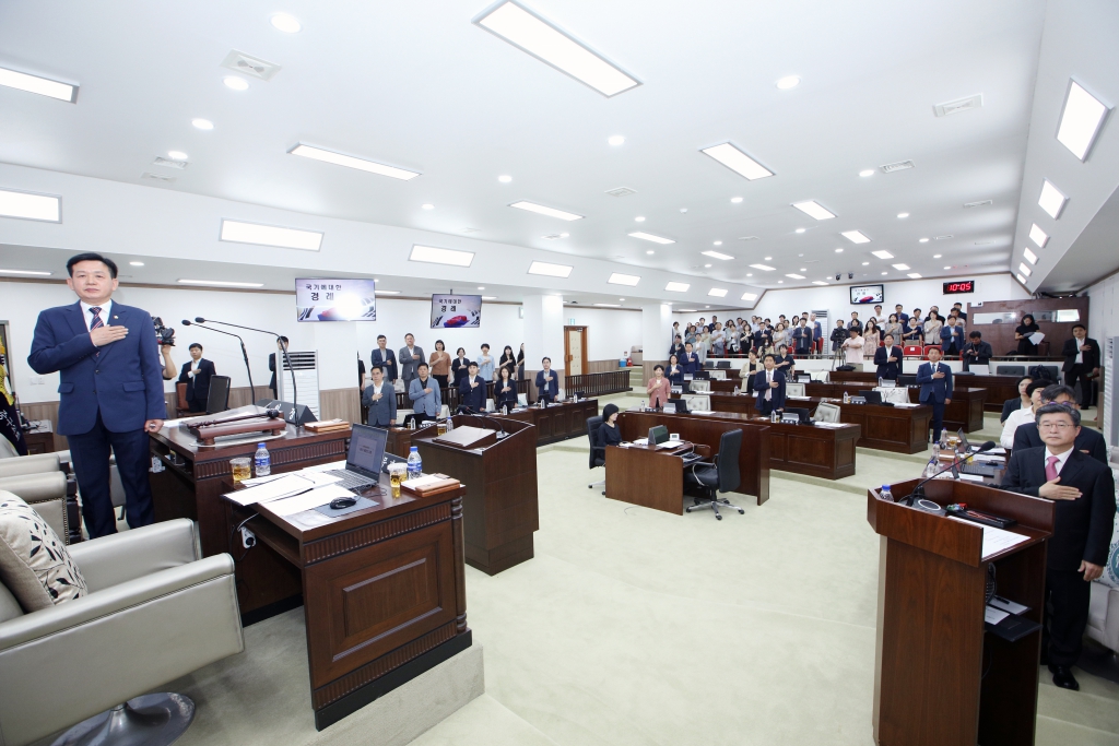 제295회 정례회 본회의 개회식 이미지(2)