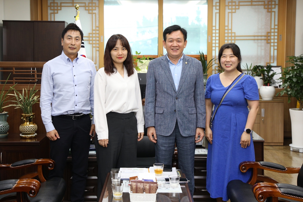 중구청 공무원노조 임원 방문 이미지(3)