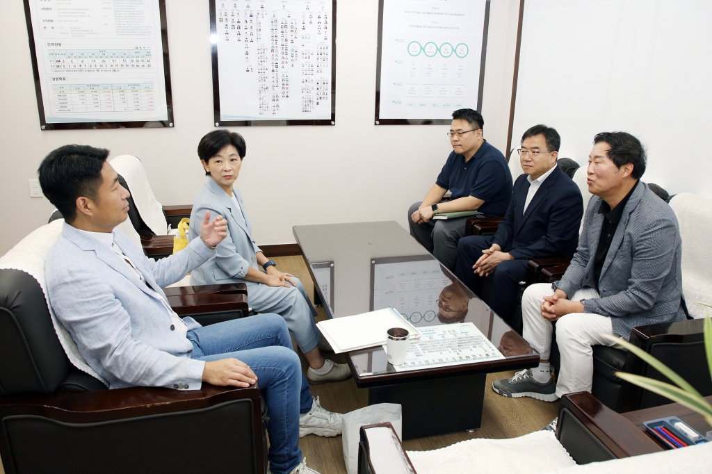 시설관리공단 현장방문 이미지(2)