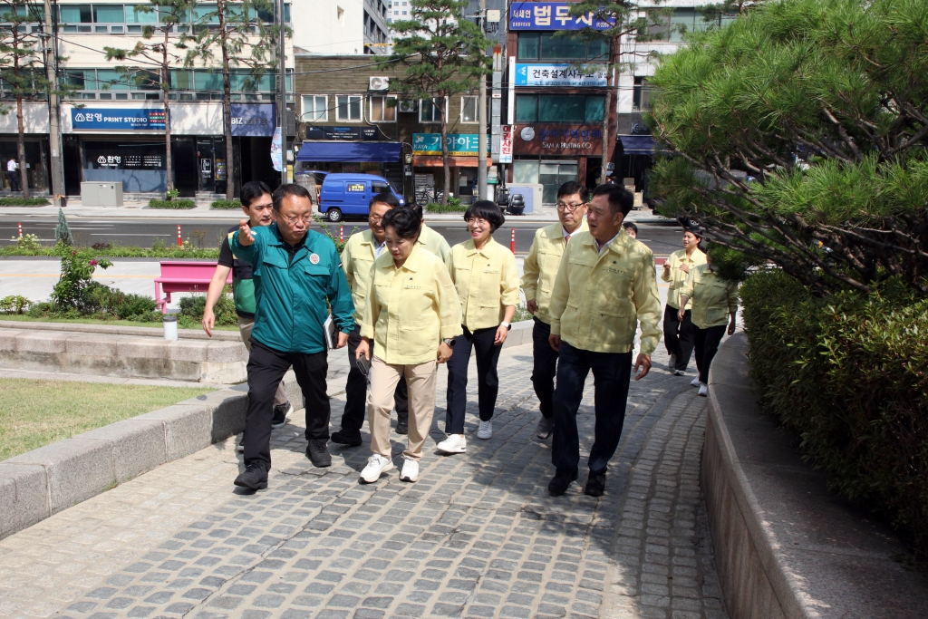 2026년 중구 을지연습 상황실 방문 이미지(2)