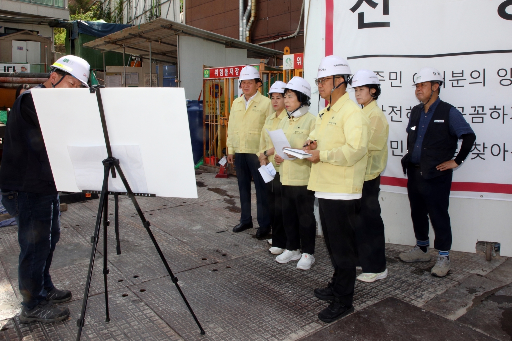 행정보건위원회 현장방문 이미지(4)