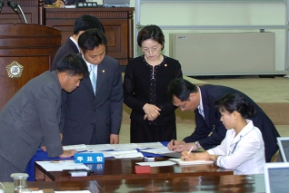 중구의회 의장단선출 참여 대표이미지