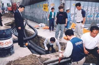 동대문 관광특구지역 러시안길 지중화사업 대표이미지