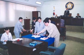 제4대 후반기 의장단 선거 대표이미지