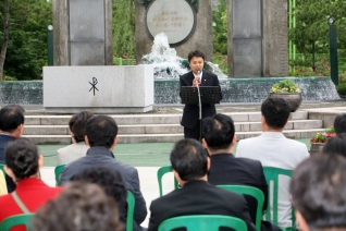 서소문공원 산책로 정비사업 준공식 참석  축사 대표이미지