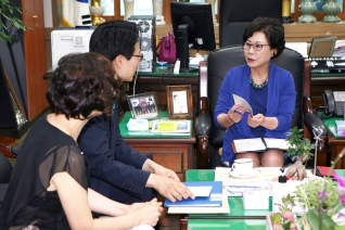 하나님의 교회 홍보팀,서울 남대문시장 총괄팀 중구의회 방문 대표이미지