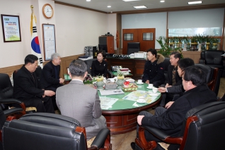 중구 자치위원회 임원진 중구의회 방문  대표이미지