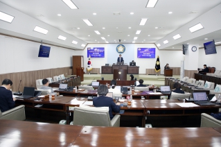 제299회 중구의회 임시회 본회의 대표이미지