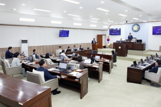 제296회 중구의회 임시회 개회식 대표이미지