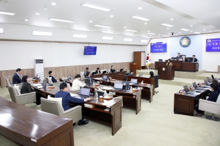 중구의회 제298회 임시회 본회의 대표이미지