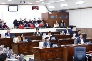 중구의회 제298회 임시회 본회의 대표이미지